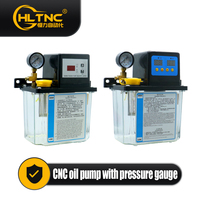 Pompe à huile de lubrification automatique 2L TZ-50/2C-A 50ml/min, huileur électrique 24V 110V 220V avec manomètre pour machine CNC, tour