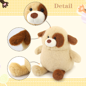 Cucciolo di cane imbottito morbido peluche Set di giocattoli per bambini a tema festa di compleanno bambino camera decorazione della casa - Product Image 5