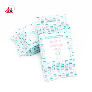 Feminine Wet Wipes High Quality Traveling Disposable Custom Make Up Remover Wipes Logo Face Cleaning Make Up Remover Wet Wipes