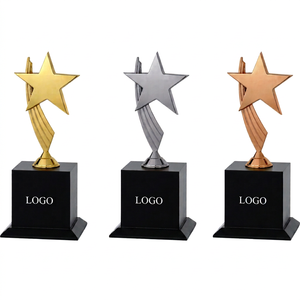 Durable metal <b>trophy</b> with corrosion-resistant coating for long-lasting beauty and performance. - Product Image 1