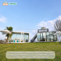 Maisonnette Apple Cabin moderne préfabriquée modulaire de luxe pour hôtel, gîte ou resort