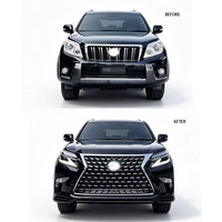 Kit carrosserie complet pour Toyota Prado J150 2010-2020 Facelift : pare-chocs avant, phares, feux arrière, ailes, capot, hayon