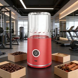 Blender robuste portable à faible bruit 260 ml Batterie rechargeable USB 2000 mAh Anti-fuite Mode turbo pour écraser la glace Sans BPA SUS304 - Product Image 4