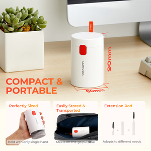 LV-CTK02-1-01 xách tay 20 trong 1 tất cả trong một màn hình Khăn lau bụi Cleaner Kit đa chức năng hiển thị màn hình cảm ứng Khăn lau bụi Cleaner - Product Image 2