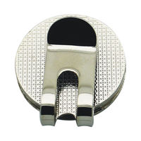 Haute Qualité Vierge Marque Personnalisée Logo Aimant Métal Golf Divot Outil Décapsuleur Chapeau Clip Golf Divot Outil De Réparation Avec Marqueur De Balle
