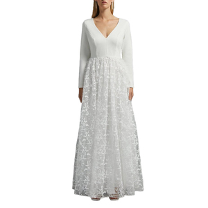 2022 nuovo abito da sposa bianco Chic da sposa prezzo all'ingrosso abito da sposa - Product Image 1