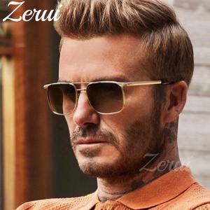 Lunettes de soleil carrées steampunk pour hommes, nouveauté, style <span class=keywords><strong>David</strong></span> de luxe, lunettes de soleil pour femmes, lunettes de soleil de créateur de mode, lunettes de soleil pour hommes, UV400 - Product Image 1