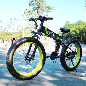Bicyclette <span class=keywords><strong>électrique</strong></span> 26 "pour hommes 48V 750W haute puissance-E-MTB <span class=keywords><strong>tout</strong></span>-terrain avec freins à disque hydrauliques et suspension - Product Image 1