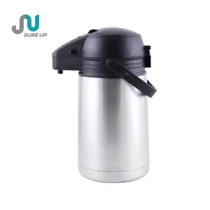 Drinkware promocional Bomba de calor Vacío Airpot Materiales metálicos Aislamiento Termo SS Liner Termos Calentadores de botellas de agua