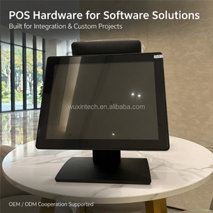 Sistema POS Todo en Uno WUXIN de 15.6 Pulgadas con Pantalla Táctil Capacitiva, Compatible con Impresora Bluetooth 5.2, Máquina POS para Restaurantes y Comercios Minoristas - Product Image 2