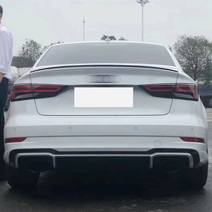 ชุดแต่งกันชนหน้าและหลัง RS3 รุ่นใหม่ แบบ Universal Fitment พร้อมไฟตัดหมอก ติดตั้งง่ายสำหรับอัพเกรดรถยนต์ Audi A3 ปี 2017 - Product Image 6