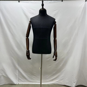 <span class=keywords><strong>Mannequin</strong></span> de mode <span class=keywords><strong>vintage</strong></span> réglable pour le haut du corps avec tête, support en plastique, style sans visage, pour présentation de vêtements, en promotion - Product Image 1