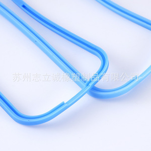 Anneau d'étanchéité en silicone bleu Zhi Licheng, moulage par compression rectangulaire pour l'étanchéité à l'eau automobile, ignifuge V-0 - Product Image 4