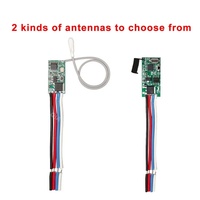 Interrupteur à distance sans fil 433 MHz, mini-récepteur longue portée, 3,6 V, 12 V, 24 V et émetteur 433 MHz, télécommande LED