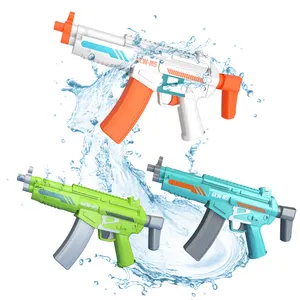 Wholesale Summer Rechargeable High Pressure Long Range Electric Automatic Shooting For Kids Water Gun Toy