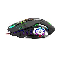 Mouse Gaming Berkabel G8 Baru dari Supplier Profesional, Orientasi Tangan Kanan, USB untuk Komputer PC & Laptop dengan Logo yang Dapat Disesuaikan
