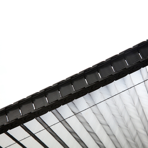 Puerta de pantalla plisada retráctil plegable de aluminio 6060-T66 a granel personalizada con malla de PVC para control de moscas e insectos al aire libre - Product Image 6