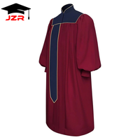 Robe de prêtre de haute qualité en gros, robe ecclésiastique pour les prêtres, uniformes de chœur d'église