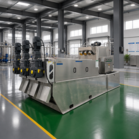 Machine de déshydratation des boues à haute concentration, équipement de filtration industriel pour le traitement d'épaississement et de déshydratation des boues
