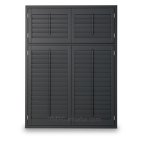 Volets en PVC personnalisés Fenêtres Volets de plantation Stores Volets en bois de tilleul Intérieur