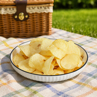 Offre Spéciale Supermarché : Chips de Pommes de Terre Croustillantes Saveur Originale, Prêtes à Consommer, Snack Sain