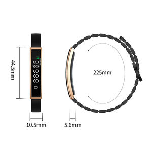 Bracelet intelligent unisexe en alliage de zinc B3, moniteur de fréquence cardiaque, moniteur d'oxygène sanguin, tracker de fitness, compatible Android, étanche 5ATM, écran - Product Image 6