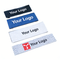 Etiquetas Tejidas Bordadas Impresas Personalizadas de Fábrica, Etiquetas Hechas a Mano para Ropa, Etiquetas con Logotipo para Camisetas, Tela de Satén