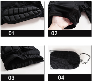 Pantalones Cortos Acolchados de Protección para Esquí, Patinaje y Snowboard, Tallas XS-3XL - Product Image 6