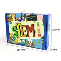 Kit d'expériences scientifiques STEM, ensemble de robotique DIY, jouet éducatif en bois à assembler, projet scolaire pour enfants, boîte cadeau, vente en gros, sans batterie