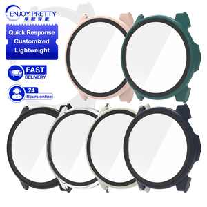 Enjoy Pretty PC+<b>Tempered</b> <b>Glass</b> Watch Case For Garmin Approach S50 Shockproof <b>Screen</b> <b>Protector</b> - Product Image 1