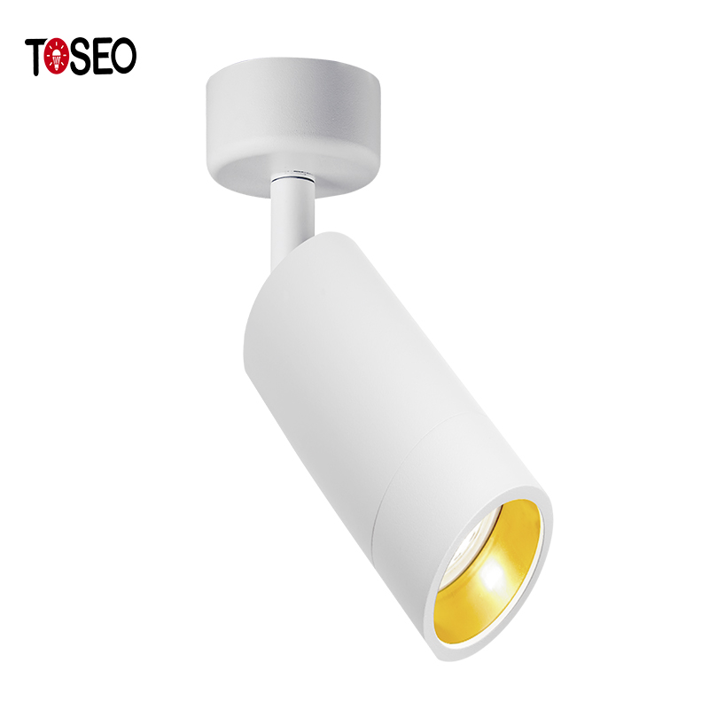 Pure Aluminium Surface Mounted Gu10 Downlight Spotlights For Restaurant