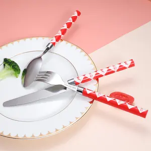 BSCI set garpu dan sendok, peralatan makan yang dapat disesuaikan dari pisau GRS ISO pabrik