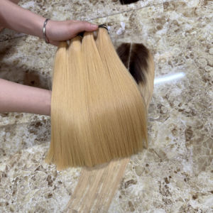 Extensiones de Cabello Humano Vietnamita Natural Liso y Ondulado, Doble Trama, Súper Doble Trama, 100% Virgen para el Mercado Internacional - Product Image 1