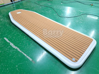 Plateforme flottante gonflable en plastique DWF pour la natation, la pêche, le camping, ponton, ponton flottant, ponton de baignade, ponton gonflable à vendre