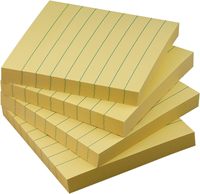 Bloc-notes magnétique personnalisé autocollant en papier PET bloc-notes doublé de couleur pastel pour le bureau, la maison et l'école pour les promotions de cadeaux