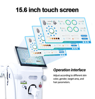 Depiladora Láser de Diodo 808nm Vertical 2026 para Rostro y Cuerpo, Cuidado de la Piel, Depilación Indolora con Enfriamiento, Cepillo Limpiador Facial