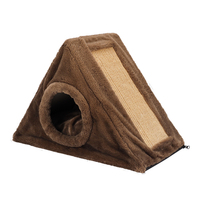 Peppy Buddies Kurzes Plüsch Kleines Sisal Cat Scratcher Katzen bett