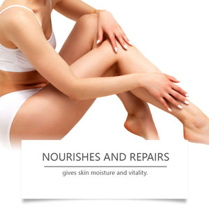 Crème hydratante pour le corps à base de glycérine, formule douce et naturelle, biologique, quotidienne, à base de plantes, soin des mains et des pieds, HOUKEA - Product Image 3