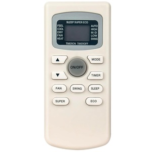 GYKQ-34 Nouvelle télécommande de remplacement compatible avec les climatiseurs <span class=keywords><strong>Soleus</strong></span>/Black Decker BPACT14HWT BPACT12WT TM-PAC-08E3 TM-PAC-12E4 - Product Image 1