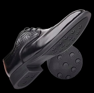 Chaussures habillées Oxford en cuir véritable pour hommes, à bout fermé, à enfiler, imperméables, intemporelles et légères - Product Image 6