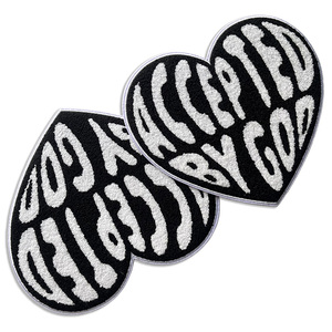 Patch en tissu rectangulaire auto-adhésif écologique avec logo de marque personnalisé 2026, bord coupé à chaud et impression sérigraphique pour vêtements - Product Image 2
