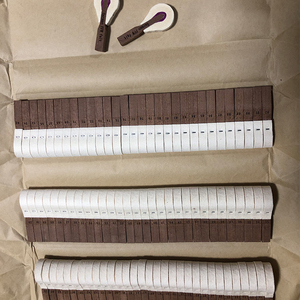 Tête de marteau de piano droite en feutre allemand FFW en bois d'acajou personnalisée - Product Image 2