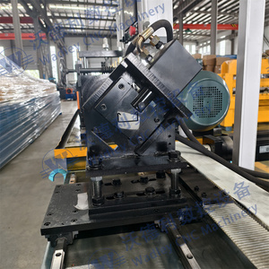 Automatic Customized <b>Metal</b> Steel Profile CD UD CW UW Drywall Stud and Track Furring Roll Forming Machine T <b>Grid</b> Making Machine - Product Image 4