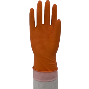 Sarung tangan karet, sarung tangan dapur, lateks alami, rumah tangga dengan MOQ rendah - Product Image 2