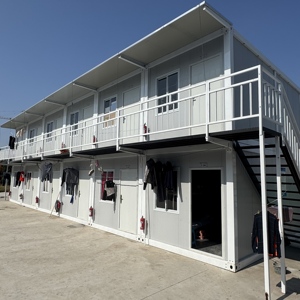 防锈快速组装集装箱房屋用于潮湿地区生活设施的预制建筑 - Product Image 4