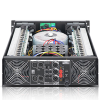 Amplificador de Potencia CA50 Pro Audio 2*1100W 4/8/2 Ohm, Estéreo, Clase H, Alta Eficiencia, 2350W de Potencia Máxima, con XLR para Uso en Escenario