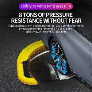 Barriera per Parcheggio Intelligente <span class=keywords><strong>Wireless</strong></span> a Energia Solare Certificata CE, Blocco Automatico per Posti Auto - Product Image 5