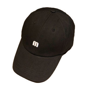 Baseball Cap Custom Initial M <b>Women</b> Fast Delivery in 15 Days Embroidery Puff Printing Common Fabric - Product Image 4