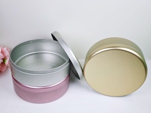 กระป๋องคุกกี้ทรงกลม, กระป๋องคุกกี้ช็อกโกแลต, กล่องโลหะใส่ขนมและของว่าง - Product Image 5