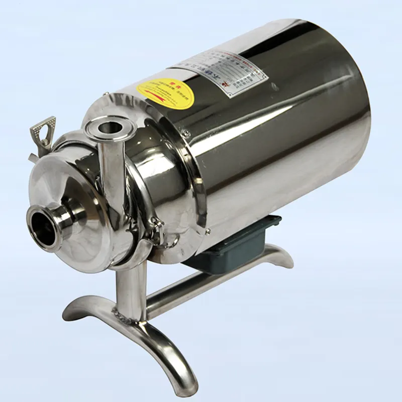 0,75 kW 110V/230V Einphasen-Edelstahl-Lebensmittel qualität SS316L Transfer Liquid Sanitary Centrifugal Beer Pump